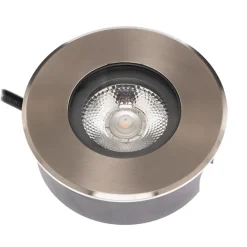 Hybride Flat LED-gulvlampe til indbygning, 11 cm^BRUMBERG Online