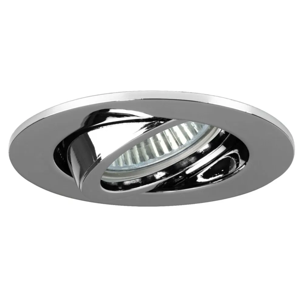 indbygningsspot Tirrel-R, GU10 fatning, krom^BRUMBERG Best