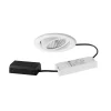 BRUMBERG Arbejdsrum/Kontor|Indbygningsspots>LED indbygningsspot BB09, DALI, tilslutningsboks, hvid