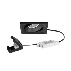 LED-indbygningsspot BB38 RC tilslutningsdåse struktureret sort^BRUMBERG Hot