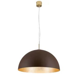 ORION Brun-gylden pendellampe Nerry