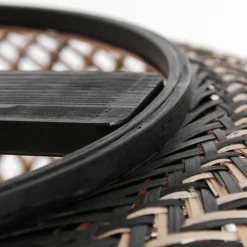 Steinhauer Bue-gulvlampe Sparkled Light sort