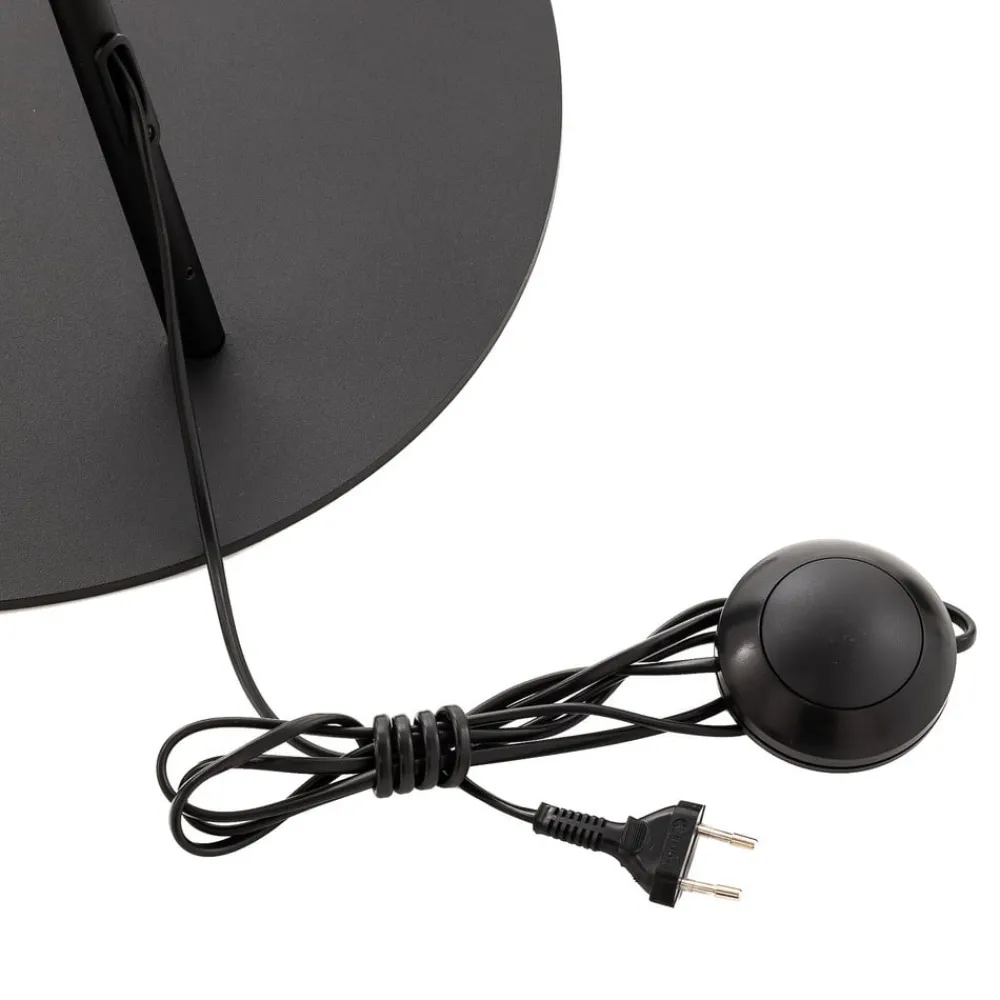 Nowodvorski Lighting Gulvlamper>Buelampe Alice med sort og guld skærm