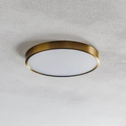 Bully LED-loftslampe med patina-look, Ø 24 cm^ORION Discount