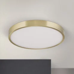 ORION Bully LED-loftslampe med patina-look, Ø 28 cm