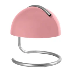 Burano bordlampe, pink, højde 25 cm, glas/metal, E27^Näve Online
