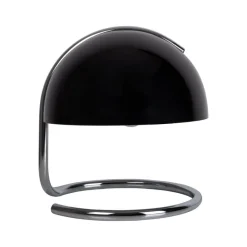 Burano bordlampe, sort, højde 25 cm, glas/metal, E27^Näve Sale