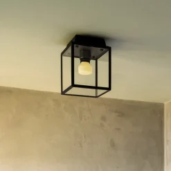 Buster + Punch Caged Wet Small IP44 rødgods