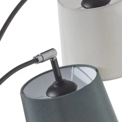 Foggy gulvlampe, 5 skærme, sort^By Rydéns Hot