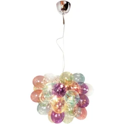 By Rydéns Pendellamper>Gross glas-hængelampe, kulørt, 50 cm