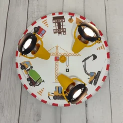 Børn Niermann Standby Loftlamper>Byggeplads loftspot, 3 lyskilder