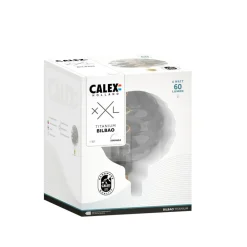 Calex Bilbao LED-pære E27 4 W dim 1.800 K titan