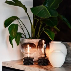 Calex Boden LED-globe E27 5 W filament dæmpes, grå