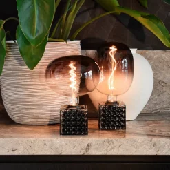 Calex Boden LED-globe E27 5 W filament dæmpes, grå