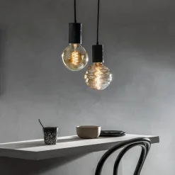 E27 G125 3,8 W LED-filament flex guld 821dim^Calex Discount