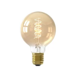 E27 G80 3,8W LED-filament Flex 821 guld dim^Calex