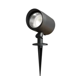 Calex LED udendørs spotlight, jordspyd, stik, sort, 2.700 K