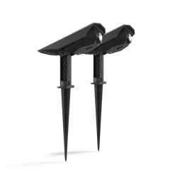 LED-spot med jordspyd Padoa, 2-pak, sort^Calex Clearance