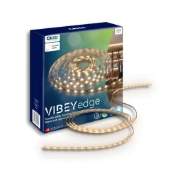 Calex LED-strip Vibey, længde 5 m, stik, fjernbetjening, CCT
