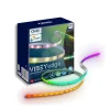 Calex LED-strip Vibey, længde 2 m, stik, fjernbetjening, RGB, CCT