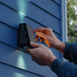 Matera udendørs LED-væglampe, op/ned, sort^Calex Hot