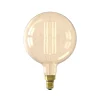 Calex Dæmpbar Led-Pære|Led Pærer>Megaglobe LED G200 E27 10,5W 1100lm dim guld