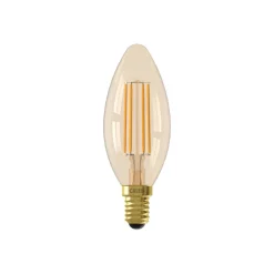 Calex Smart E14 B35 stearinlys 4,9W 1800-3000K dæmpbar guld