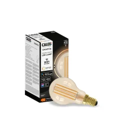 Smart E14 P45 4,5W 1800-3000K dæmper guld 2stk^Calex Clearance