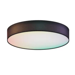 Calex Smart LED-loftlampe Fabric, Ø 30 cm, RGBW, dæmpbar
