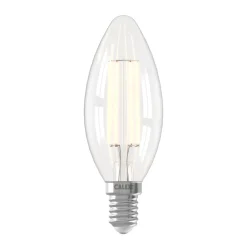 Calex Dæmpbar Led-Pære|Filament Pære>Smart LED-pære E14 B35 4,9W stearinlys 1800K-3000K