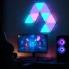 Calex Smart LED-væglampe TRIANGLES, 9-delt, RGBW, dæmpbar