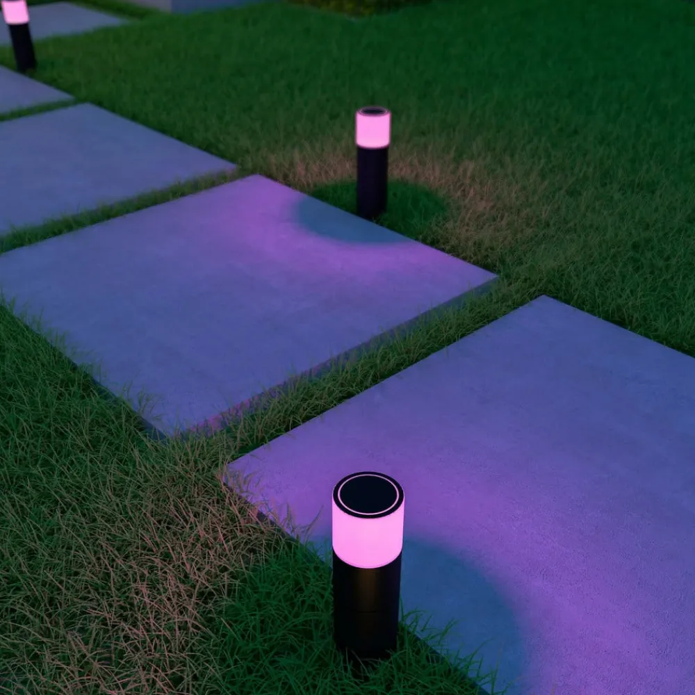 Calex Smart Outdoor Gardenpost RGBW sokkellampe