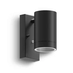 udendørs væglampe Alba GU10, Downlight, sort, sensor^Calex Hot