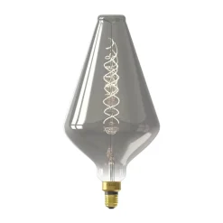 Calex Vienna LED-pære E27 6 W dim 1.800 K titan