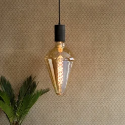 Vienna LED-pære E27 6 W dim 2.200 K guld^Calex New