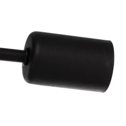 Cambridge loftlampe, 6 lyskilder, sort^HELAM Online