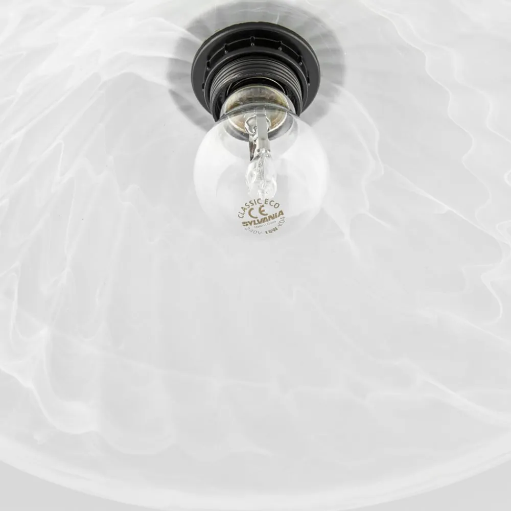 Searchlight CAMEROON pendellampe i patineret messing