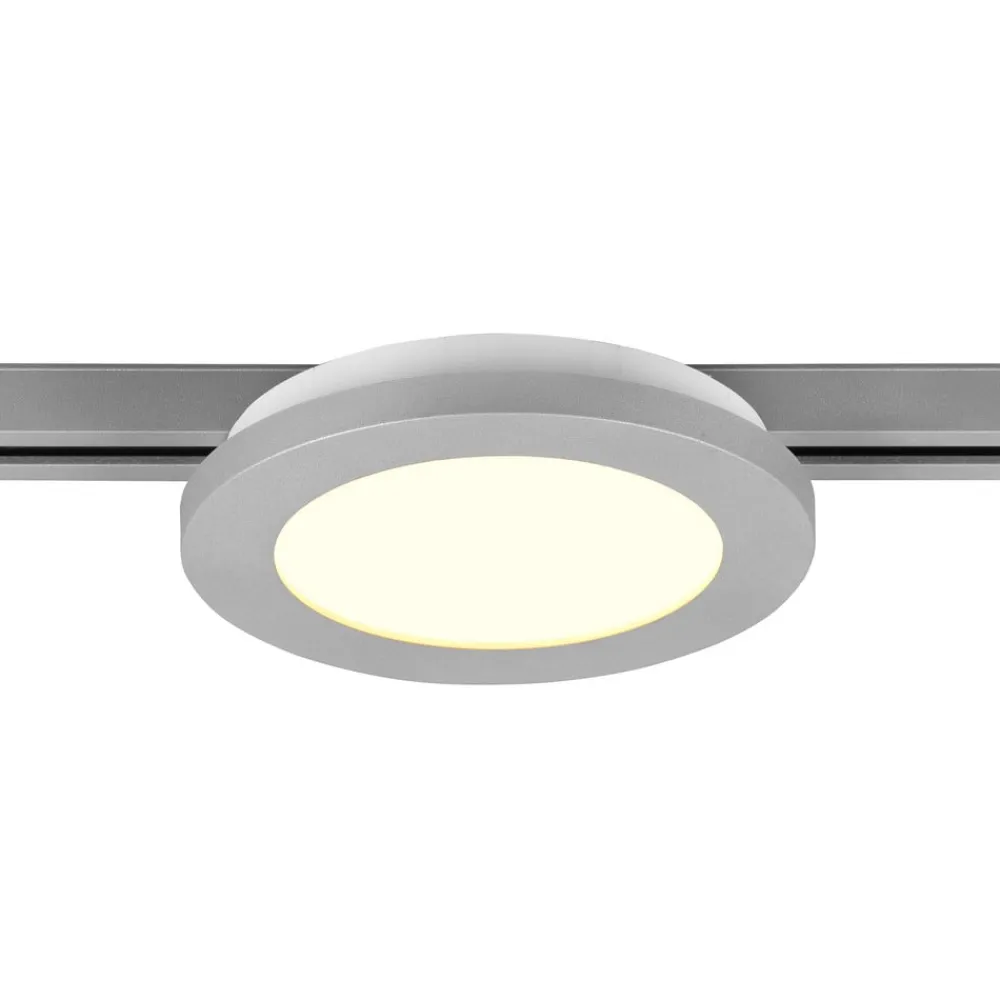 Camillus LED-skinnelampe til DUOline, titanium, Ø 17 cm^Trio Lighting Sale
