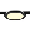 Trio Lighting Skinnesystem>Camillus LED-skinnelampe til DUOline, sort, Ø 26 cm