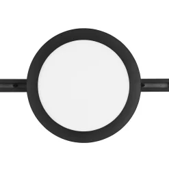 Trio Lighting Skinnesystem>Camillus LED-skinnelampe til DUOline, sort, Ø 26 cm