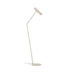 Caminia LED-gulvlampe, højde 158,5 cm, sandfarvet, stål^EGLO Best