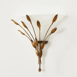 Kögl CAMPANA væglampe med bladdekoration