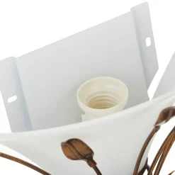 Kögl CAMPANA væglampe med bladdekoration