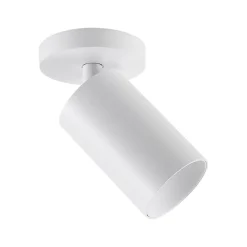 CAN TILT loftspot, hvid, Ø 8 cm, 1 lyskilde, metal, GU10^Deko-Light Online