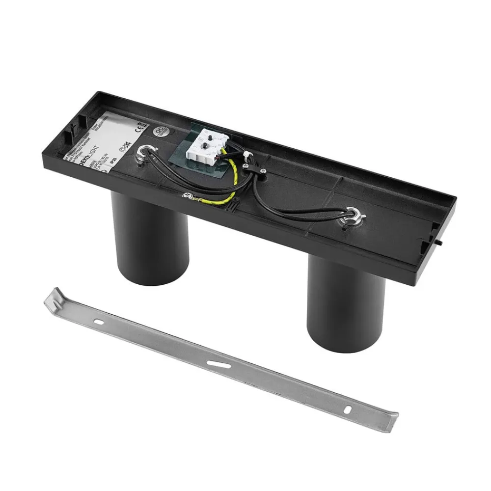 Deko-Light Loftlamper|Spotlights>CAN TILT loftspot, sort, 31 x 9 cm, 2 lyskilder, metal GU10