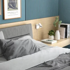 CAN TILT vægspot, hvid, 10 x 10 cm, metal, kontakt, USB^Deko-Light Discount