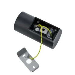 Deko-Light CAN væglampe, sort, 1 lyskilde, højde 13 cm, metal, GU10