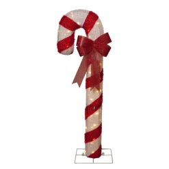 STAR TRADING Dekorationsbelysning|Julepynt>Candycane LED-figur, rød og hvid, højde 120 cm, plast, IP44
