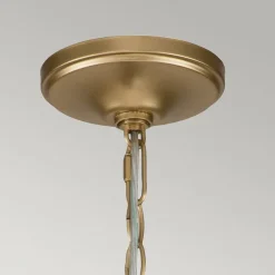 KICHLER Lysekroner>Capitol Hill lysekrone, 12 lyskilder, messing