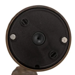 Moretti Luce Casale udendørs væglampe, antik kobber klart glas